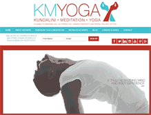 Tablet Screenshot of kmyoga.com